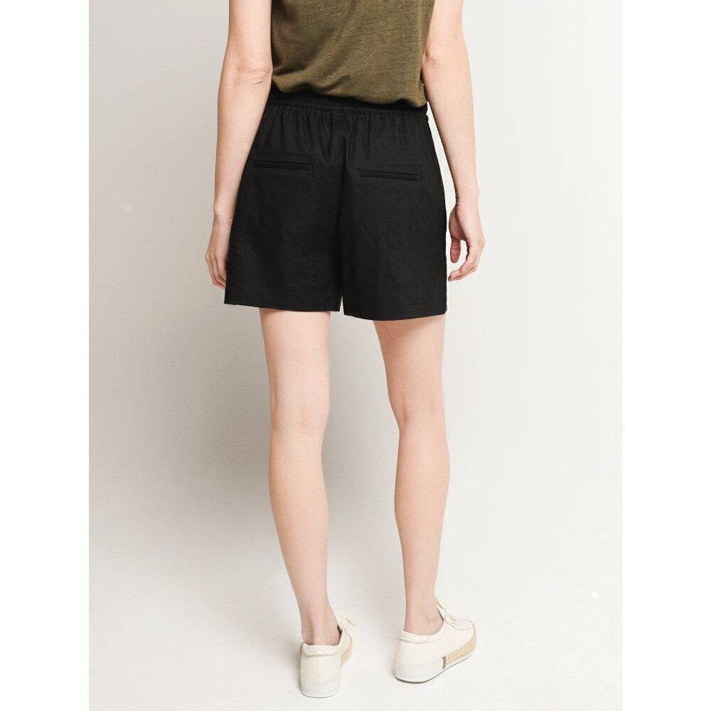 NWT Vince High-rise Rope-tie Linen Shorts - Picture 2 of 9